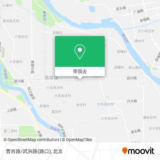 曹肖路/武兴路(路口)地图