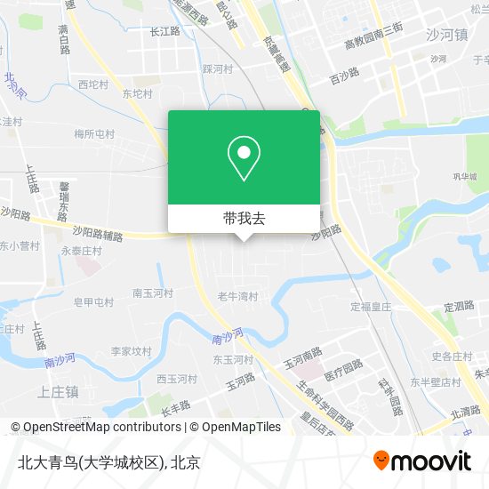 北大青鸟(大学城校区)地图