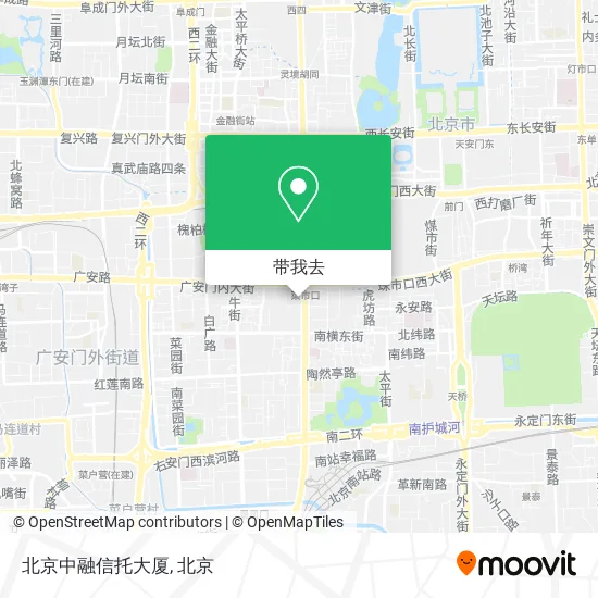 北京中融信托大厦地图