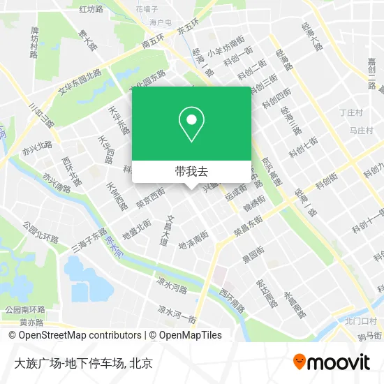 大族广场-地下停车场地图