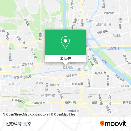 北苑84号地图