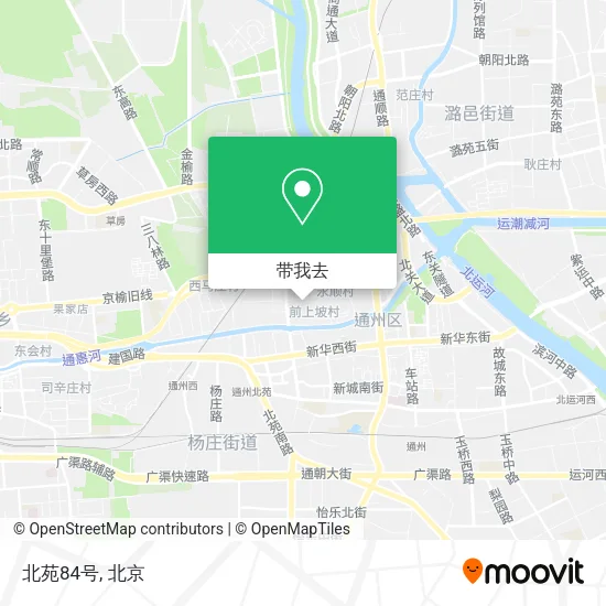 北苑84号地图