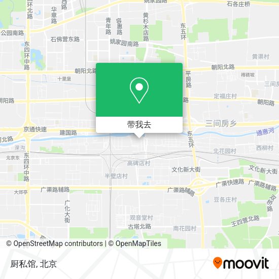 厨私馆地图