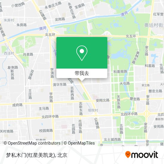 梦私木门(红星美凯龙)地图