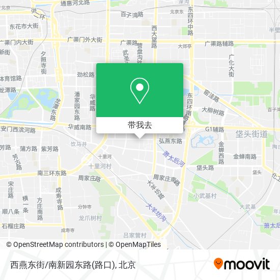 西燕东街/南新园东路(路口)地图