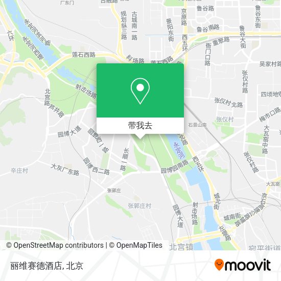 丽维赛德酒店地图