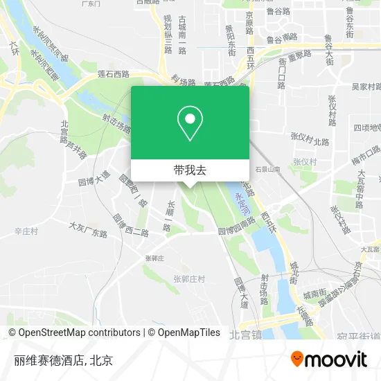 丽维赛德酒店地图