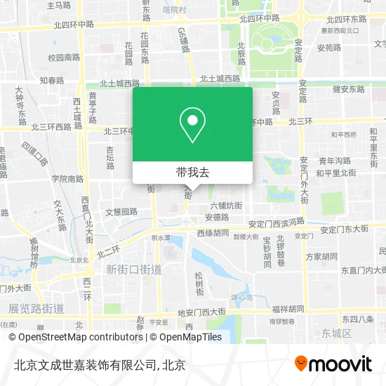北京文成世嘉装饰有限公司地图