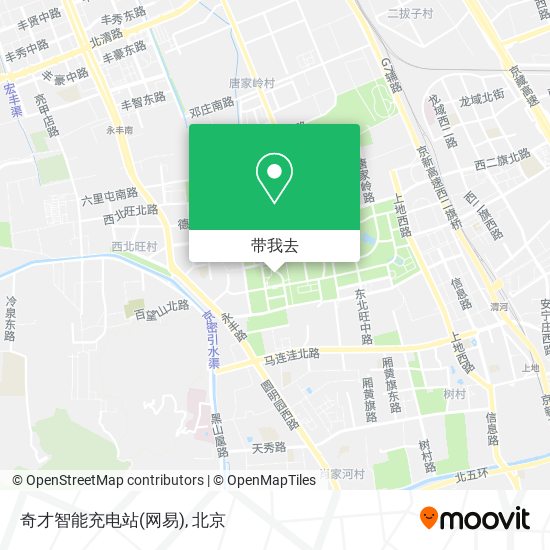 奇才智能充电站(网易)地图