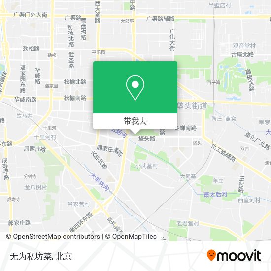 无为私坊菜地图