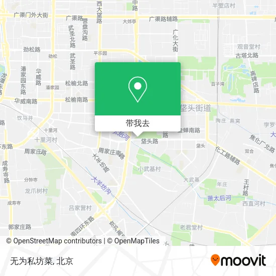 无为私坊菜地图