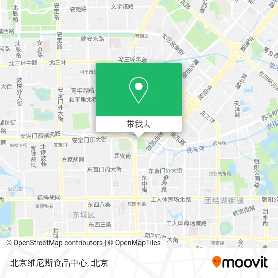 北京维尼斯食品中心地图