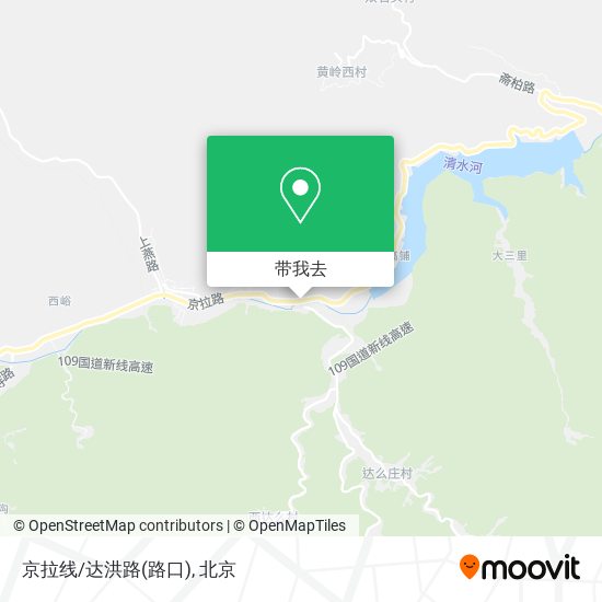 京拉线/达洪路(路口)地图