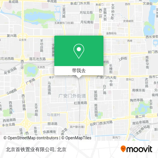 北京首铁置业有限公司地图