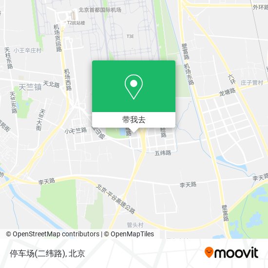 停车场(二纬路)地图