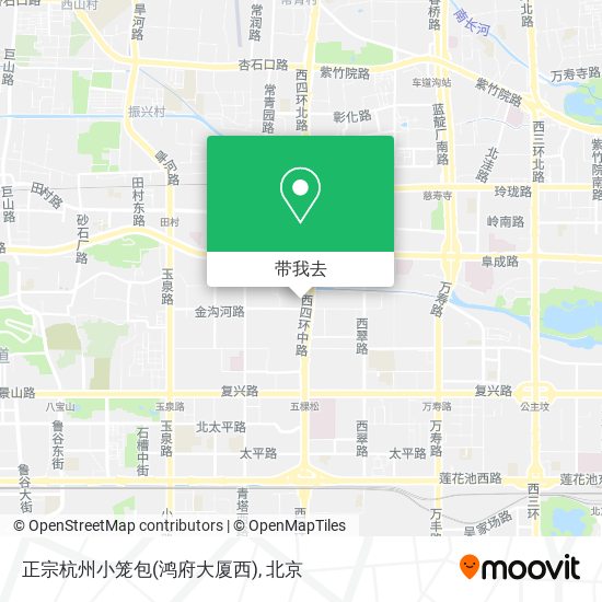 正宗杭州小笼包(鸿府大厦西)地图