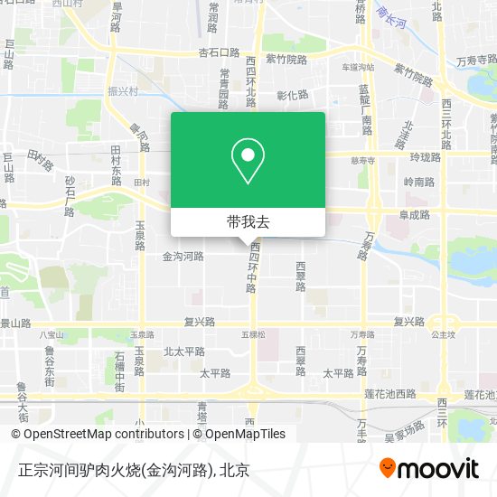 正宗河间驴肉火烧(金沟河路)地图