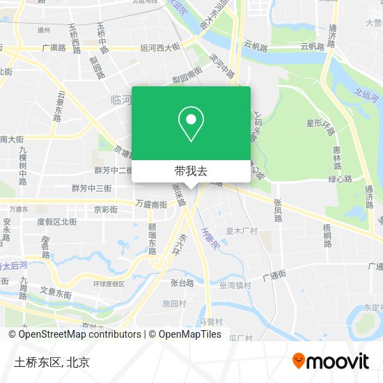 土桥东区地图