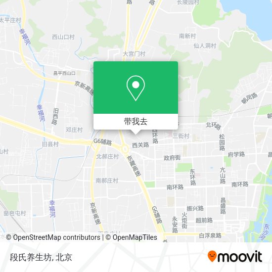 段氏养生坊地图