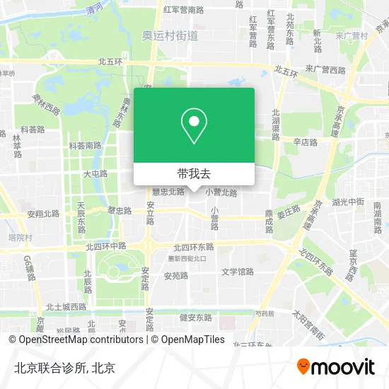 北京联合诊所地图