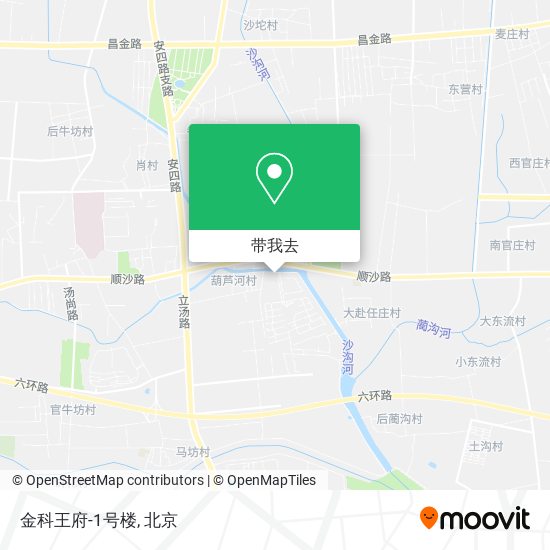 金科王府-1号楼地图