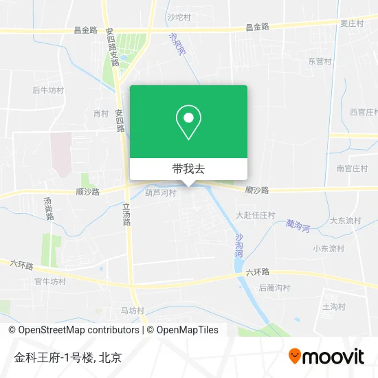 金科王府-1号楼地图