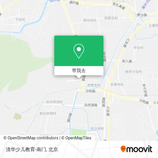 清华少儿教育-南门地图