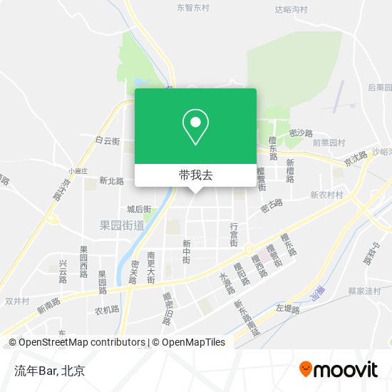流年Bar地图