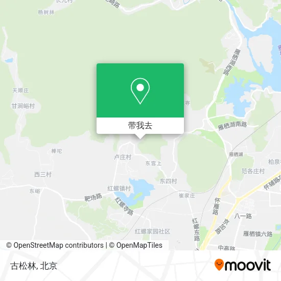 古松林地图