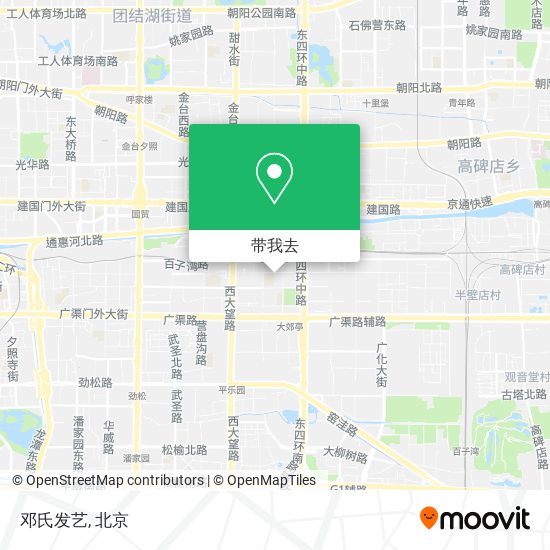 邓氏发艺地图