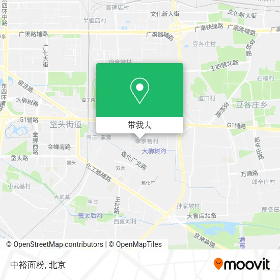 中裕面粉地图