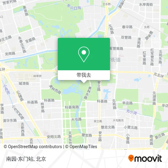 南园-东门站地图