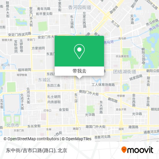 东中街/吉市口路(路口)地图
