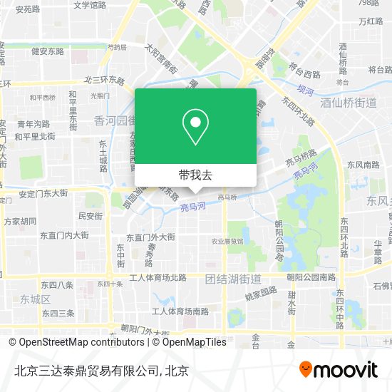 北京三达泰鼎贸易有限公司地图