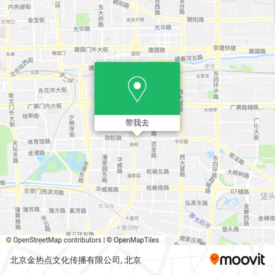 北京金热点文化传播有限公司地图