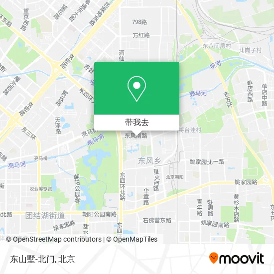 东山墅-北门地图