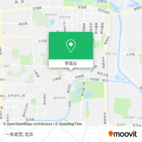 一东造型地图
