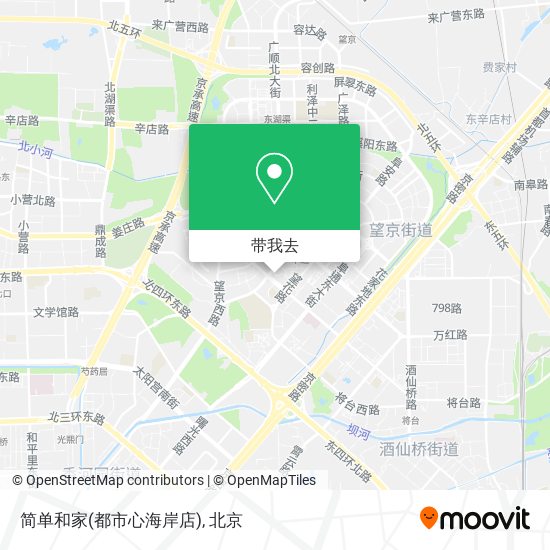 简单和家(都市心海岸店)地图