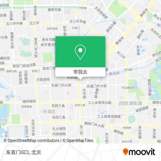 东直门G口地图