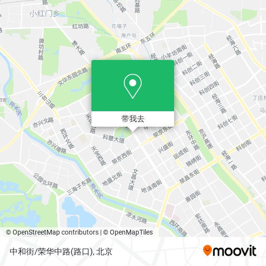 中和街/荣华中路(路口)地图