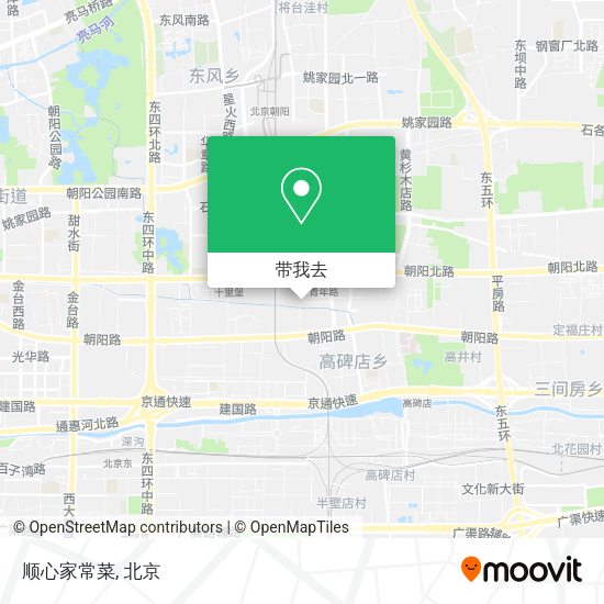 顺心家常菜地图
