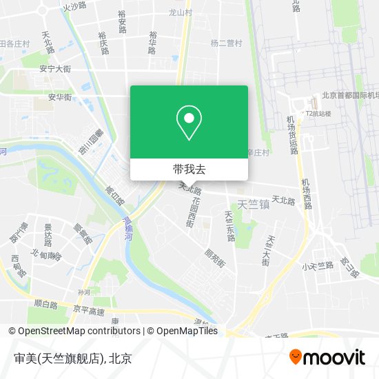 审美(天竺旗舰店)地图
