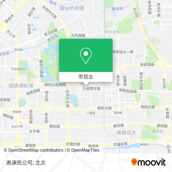 惠康民公司地图