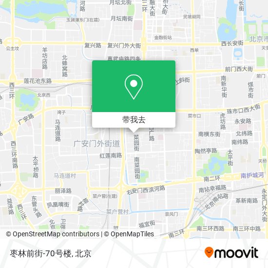 枣林前街-70号楼地图