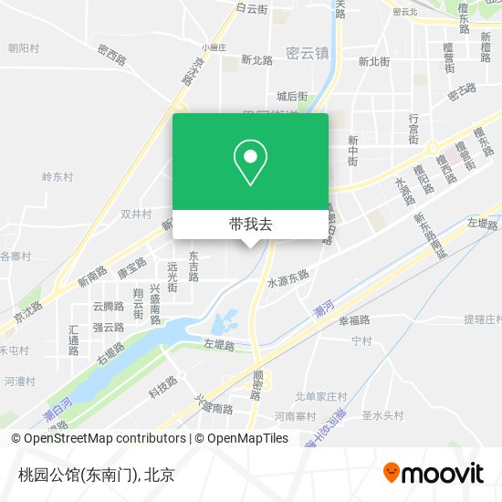 桃园公馆(东南门)地图