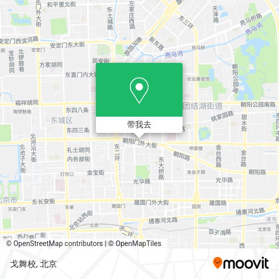 戈舞校地图