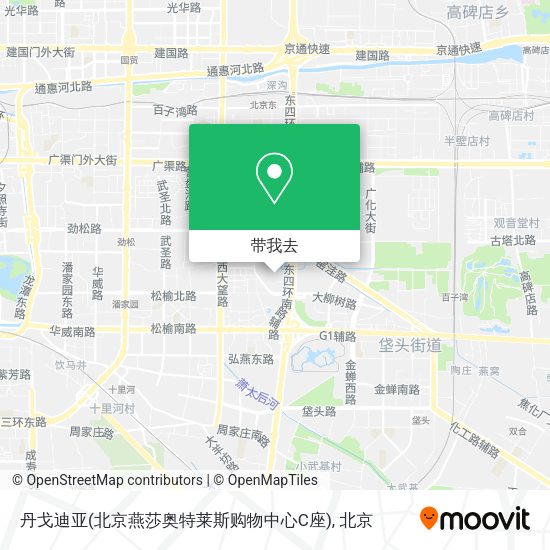 丹戈迪亚(北京燕莎奥特莱斯购物中心C座)地图
