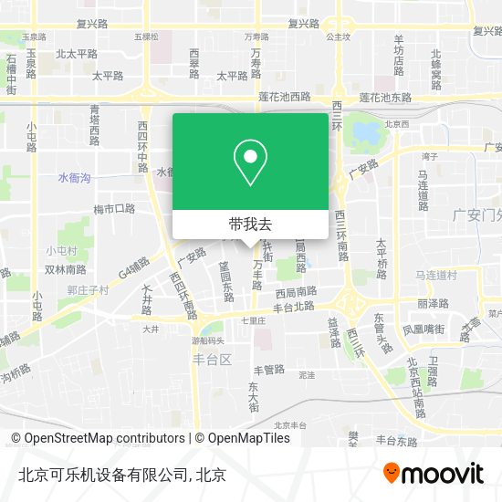 北京可乐机设备有限公司地图