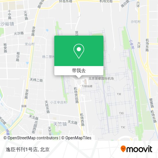 逸臣书刊1号店地图