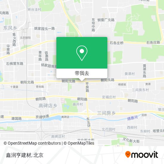 鑫润亨建材地图